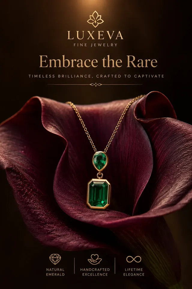 Calla and emerald campaign layout sample