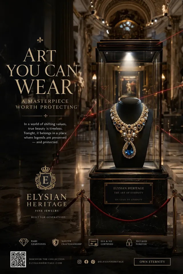 Museum piece campaign layout sample